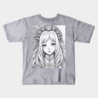 Princess Pictorial Kids T-Shirt